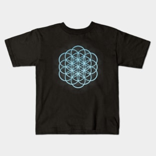 3D Mandala Design #2 / Sacred Geometry Flower of Life Mandala Kids T-Shirt